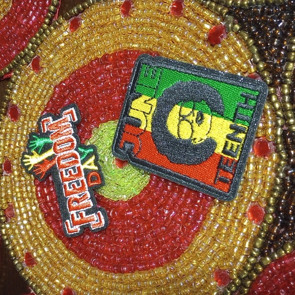 Juneteenth Iron-on Patches (2)